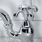 Kingston Brass Bridge Bathroom Faucet with Brass Pop-Up, Polished Chrome KS7971TX - alternate 6